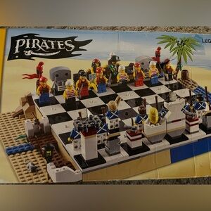 RETIRED LEGO Pirates Chess Set with Colorful Minifigures